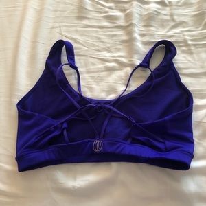 NWOT Marika Purple Strappy Bra